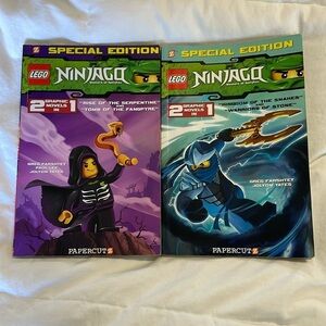 LEGO | Special Edition | Ninjago | 2 In 1 | Graphic Novels |Two |Papercut |2 & 3